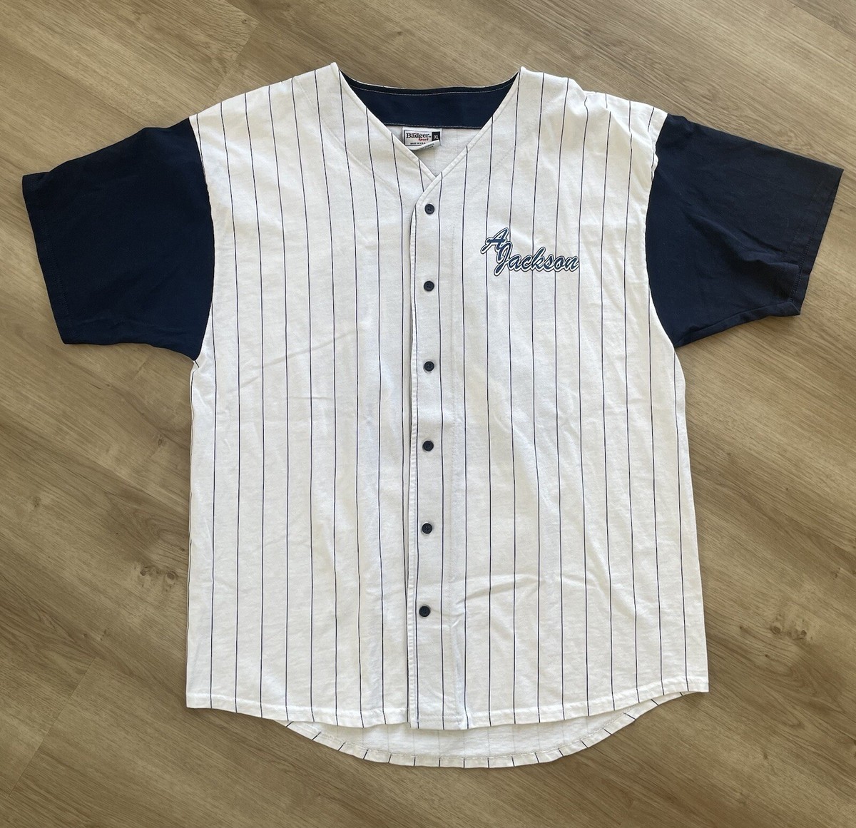 VTG Alan Jackson Baseball Jersey BUTTON DOWN TEE XL COUNTRY Music