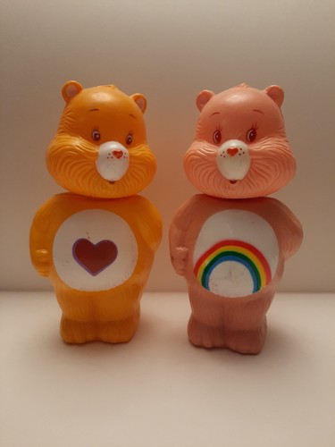 Vintage Care Bears Shampoo Bottles Empty RARE FREE SHIPPING - 第 1/1 張圖片