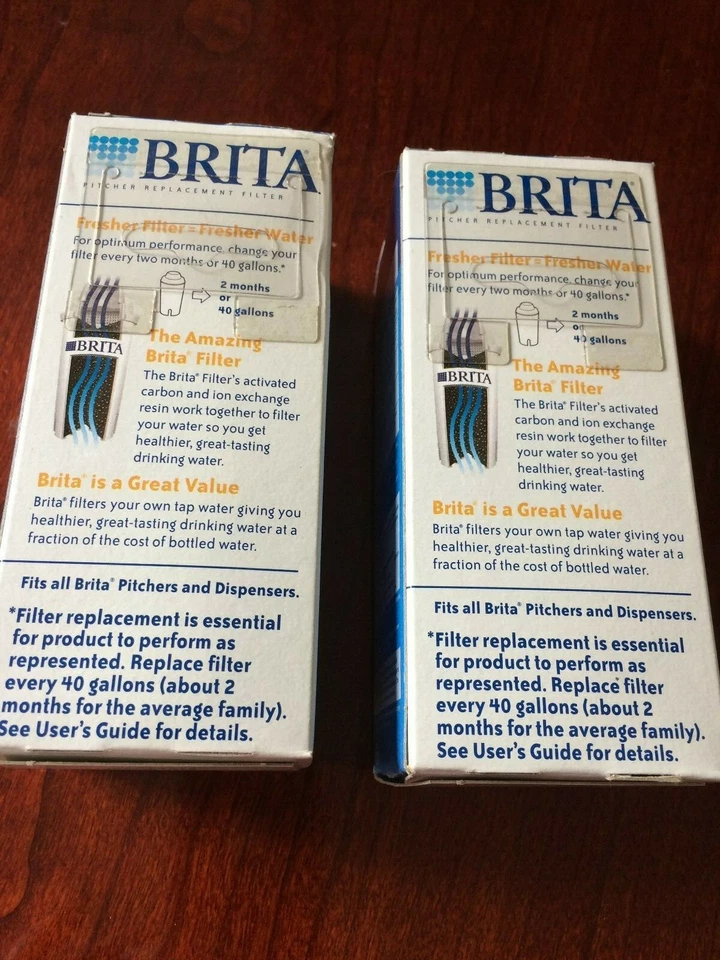 2 Brita Pitcher Replacement Filters Healthier, Great-Tasting Water - Image 2 of 3