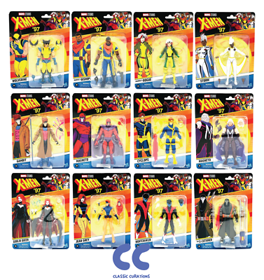 T*o様 x-men97 マーベルレジェンド　wave1 セット　ブリスター破損 Hasbro X-Men '97 Marvel Legends Retro 6 