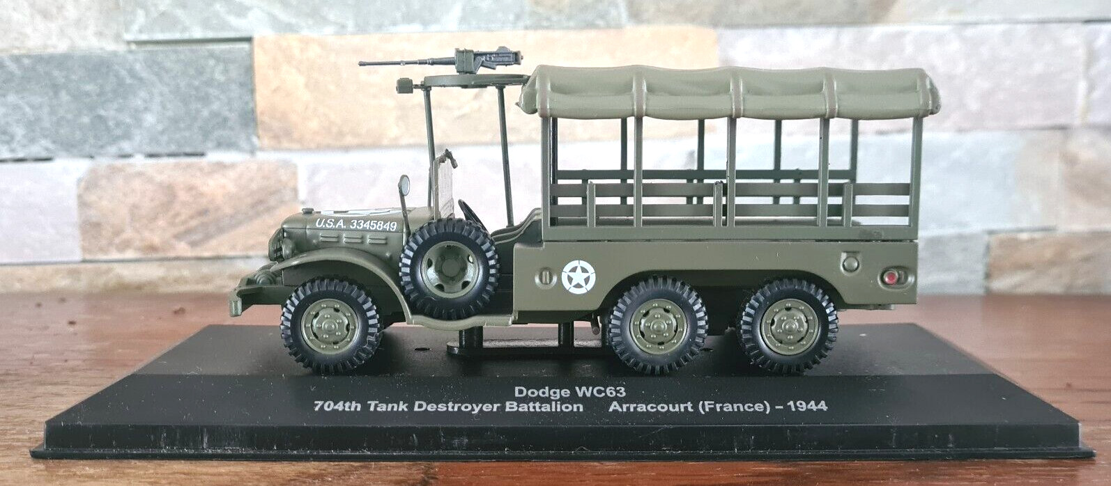 Dodge WC63 704th Tank Destroyer Arracourt 1944 miniature 1/43