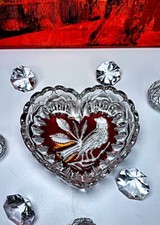 Red Bird Hofbauer Anna Hütte Dessertschale Dessert Weihnachten Silvester Herz