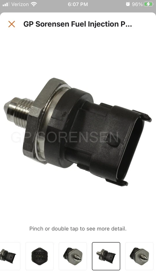 Топливная форсунка GAS GP Sorensen 800-90048 - Изображение 2 из 4