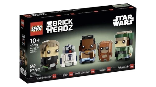 LEGO 40623, STAR WARS, BRICKHEADZ, BATTLE OF ENDOR HEROES, NEW SEALED BOX!