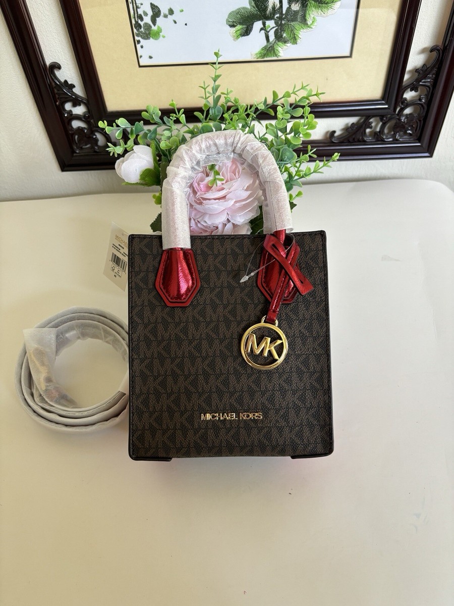 Michael Kors Mercer Extra-Small Signature Logo Crossbody Bag