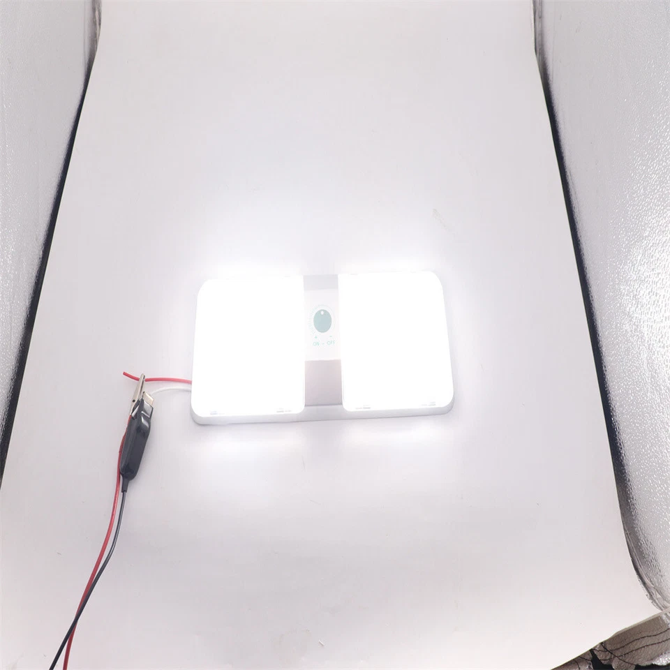 Lámpara de Techo LED Interior Coche Lámpara de Lectura Impermeable Ajustable Táctil Regulable Foto 2 de 4