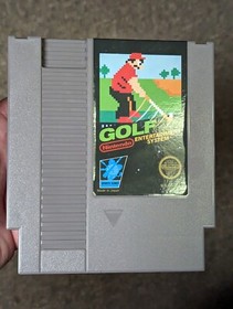 🔥Golf (Nintendo Entertainment System, 1985) NES Black Box Complete CIB TESTED🔥