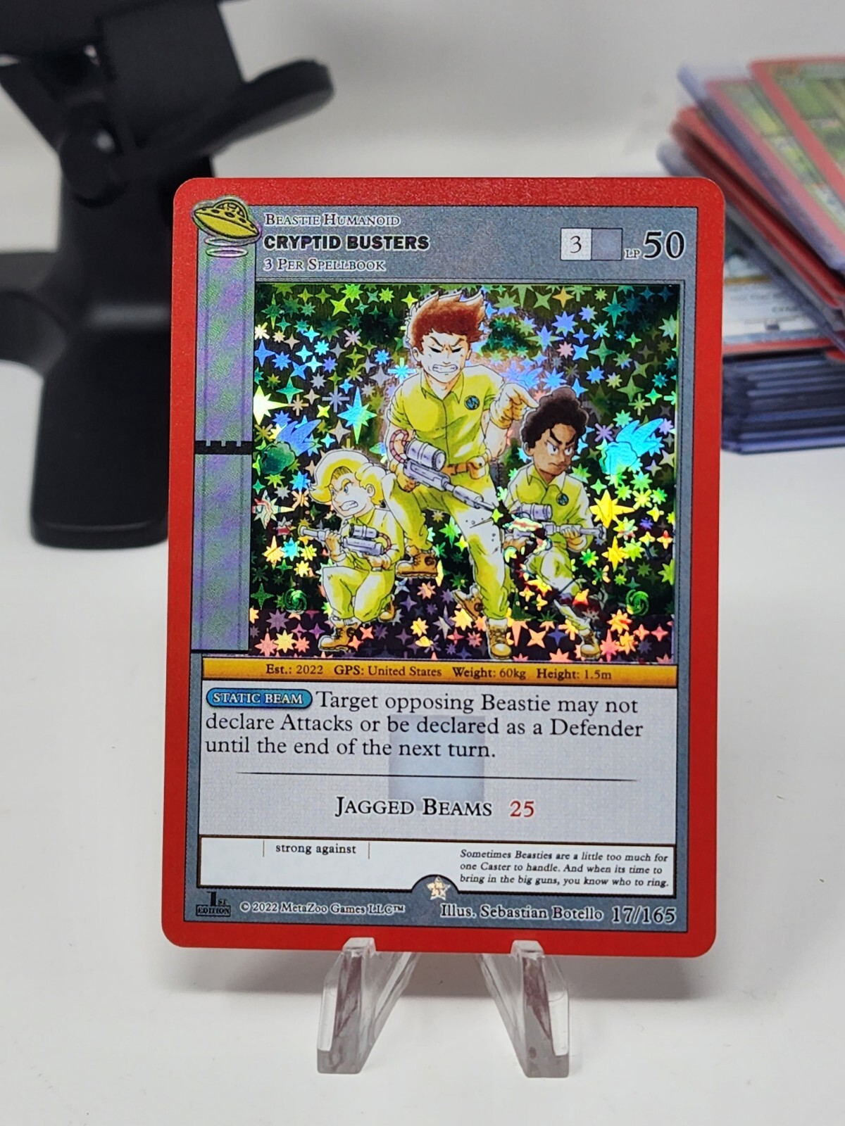 MetaZoo UFO Card MetaZoo UFO 1st Edition Griddlegreaser Pete 10/165 Holo Foil Card | Gold Rare NM/MINT NM/MINT MetaZoo CCG Card MetaZoo UFO Card MetaZoo UFO 1st Edition Griddlegreaser Pete 10/165 Holo Foil Card | Gold Rare NM/MINT NM/MINT MetaZoo CCG Card
