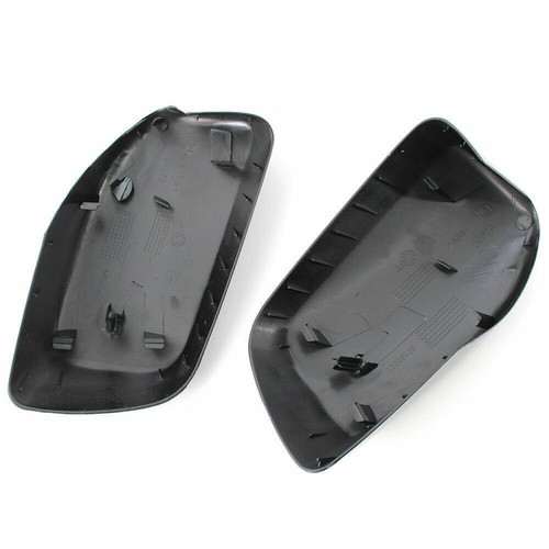 Tapas de cubierta de espejo retrovisor lateral de puerta estilo negro brillante para BMW E60 serie 5 2004-2007 - Imagen 6 de 6