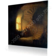 Philosopher In Meditation by Rembrandt | Canvas (Rolled) | Wall art HD