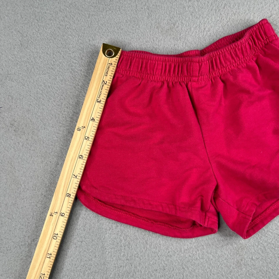 Nike Shorts Youth Pink XS 4 Pink Black Swoosh Active - Image 3 of 4