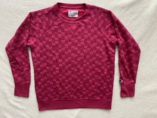 champion logo sweatshirt Pullover Women s Large Deep Raspberry