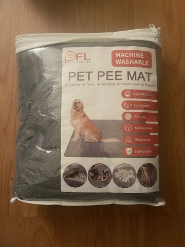 FL Puppy Dog Training Pee Pad Mat Reusable Washable Super Absorbent L/XL