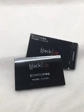 Black Up Contouring Powder Three Shade Palette Matte Finish 9.5gx2 CONTPDR 03