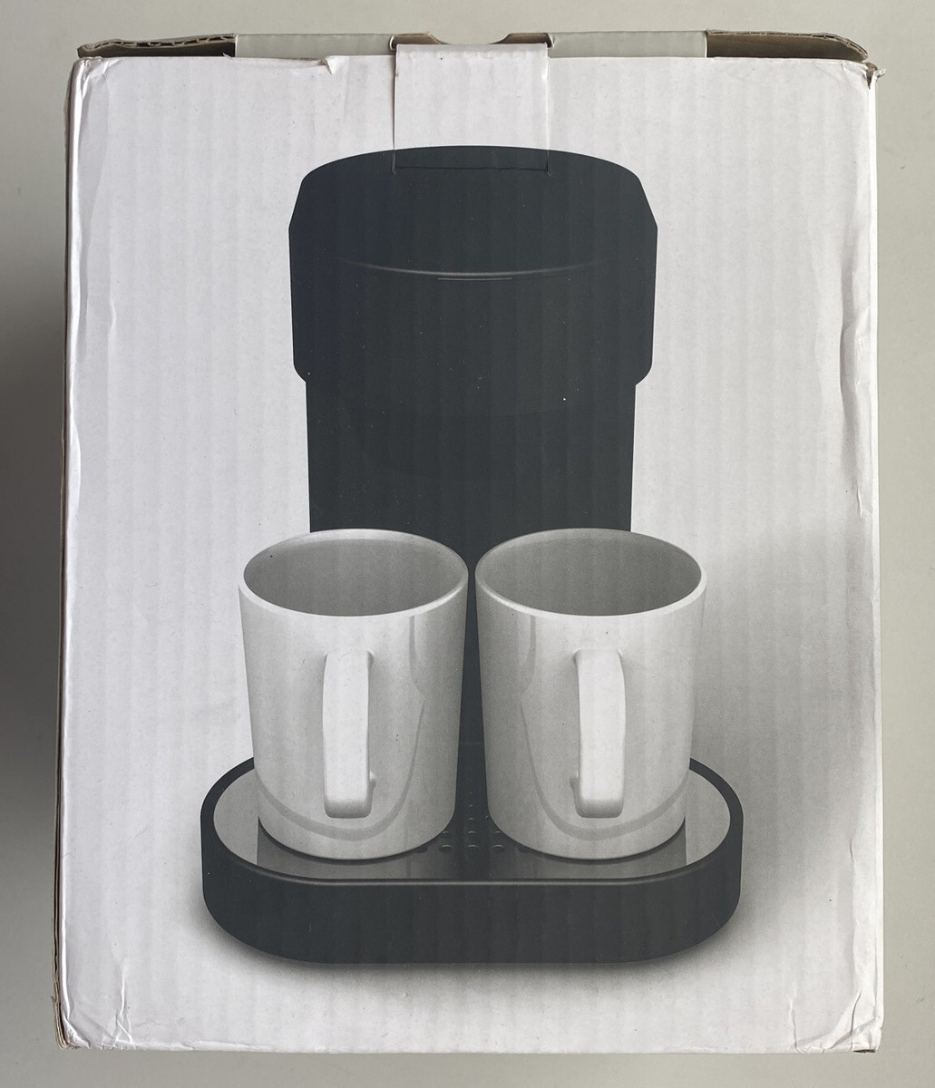 Coffee machine 2cup plus or minus zero 2 Cups Beige xkc-v110-b New