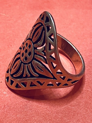 James Avery Retired Silver Del Sol Ring Size 9 - 第 3/3 張圖片