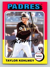 Taylor Kohlwey 2024 Topps Heritage #154 San Diego Padres RC