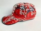 Vintage Coca Cola Coke Can 7 Panel Stitched Aluminum Hat Cap Retro Handmade
