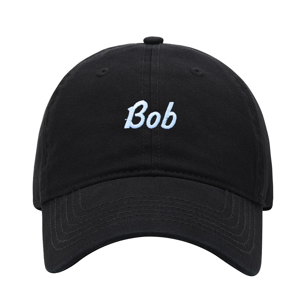 Baseball Cap Men Name Bob Gift Embroidered Washed Cotton Dad Hat Baseball Caps
