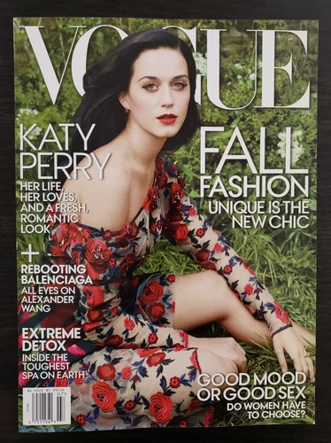 2013 July Vogue Magazine Katy Perry cover