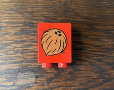 Lego Duplo RED COCONUT BLOCK Specialty Block Dino World Dinosaur Caveman Pirate