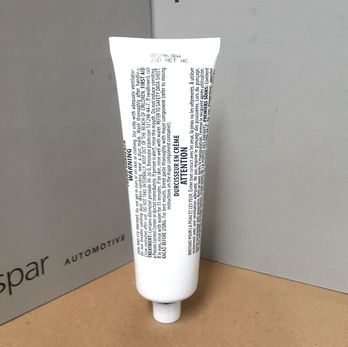 USC Body Filler CREAM HARDENER Blue 4 OZ TUBE eBay