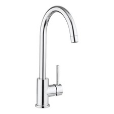Crosswater Cucina Tropic MPRO Side Lever Mono Kitchen Mixer - Chrome - PRO714DC