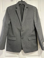 Boys Van Heusen Classic Black Mini Stripe Jacket ONLY  Size 18