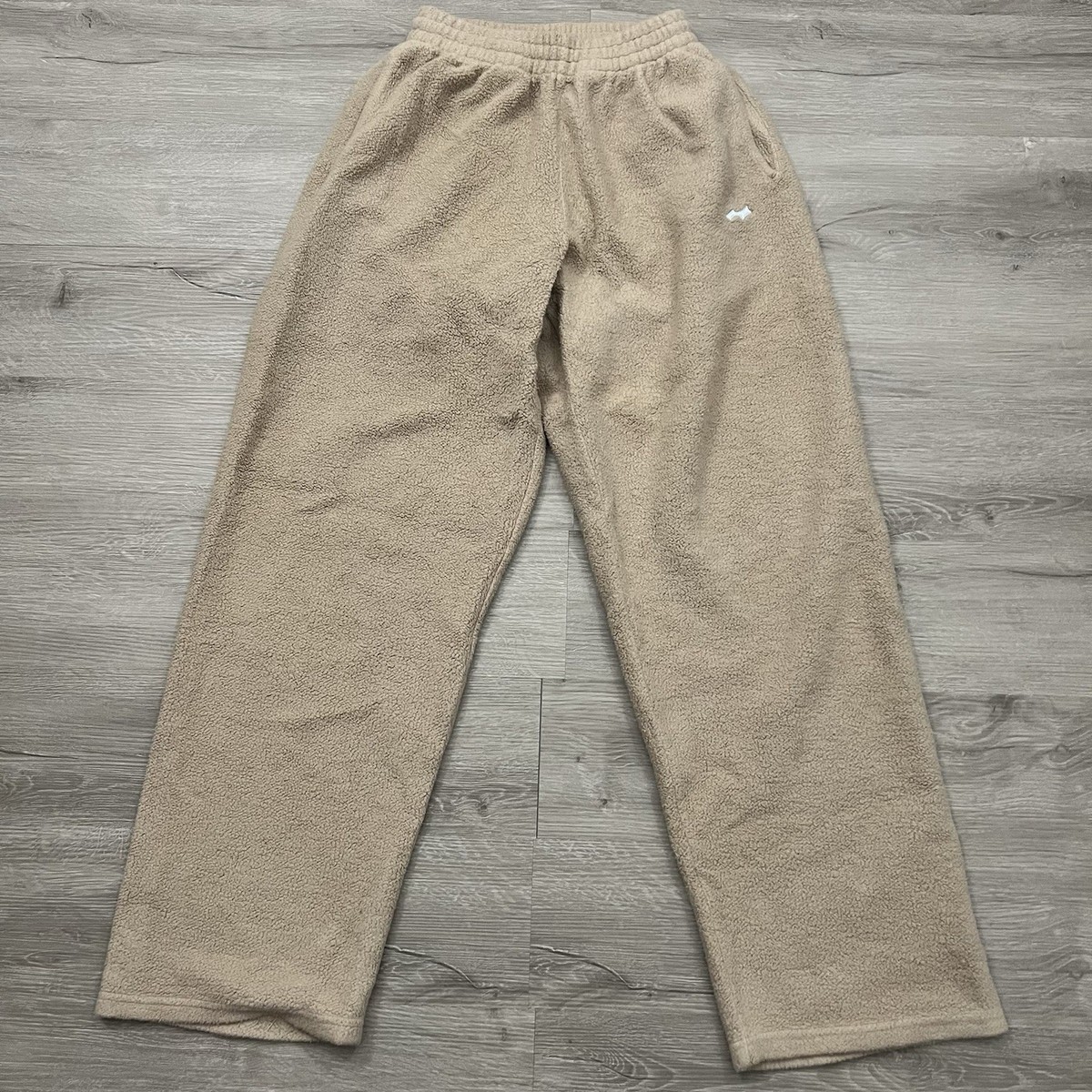Justin Bieber SKYLRK Reverse Sweatpants Almond Brown Size XS Brand 