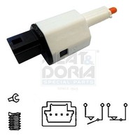 Meat & Doria Bremslichtschalter U.A. FüR Fiat, Renault
