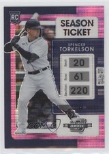 2022 Panini Chronicles Contenders Optic Pink Pulsar Prizm Spencer Torkelson 0o52