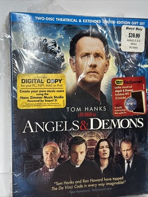 Angels & Demons (Blu-Ray, Two-Disc Theatrical & Extended, 2009)