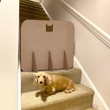 Stair Gate Wooden Stair Gates for Baby and Dog Portable Pet Barrier Indoor Fence