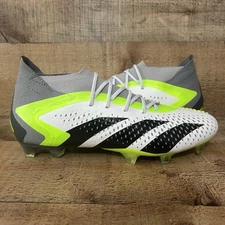 Adidas Predator Accuracy.1 FG Soccer Cleats Men's Size US 7.5 White Black GZ0035