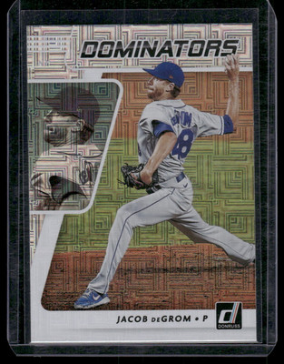 2021 Donruss #DOM2 Jacob deGrom Dominators Vector