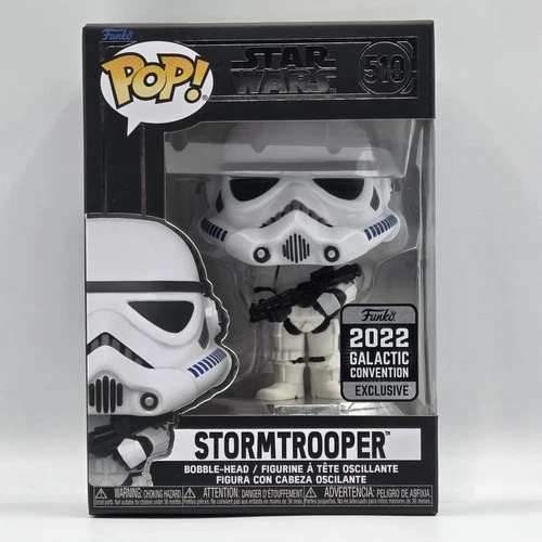 Funko Pop! Star Wars Stormtrooper #510 2022 Galactic Convention Exclusive