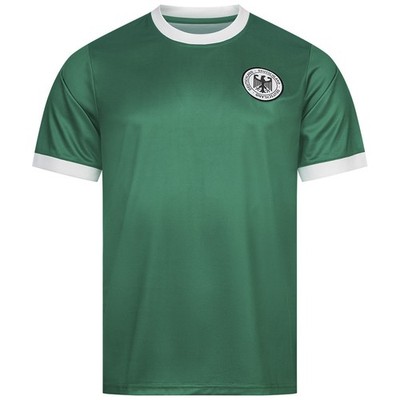 Deutschland ''Retro History'' JELEX Herren Auswärts Trikot Jersey grün neu