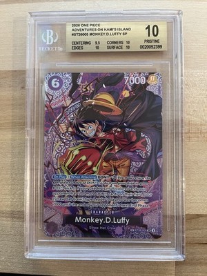 One Piece CCG Beckett 10 SP Monkey D Luffy ST26-005 | eBay