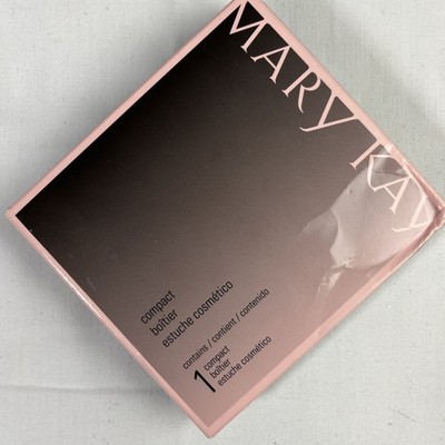 Mary Kay Black Magnetic Mirrored Compact #017362 - New In Box