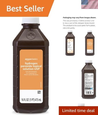 First Aid Hydrogen Peroxide Topical Solution 16 oz - Protect Against Infections