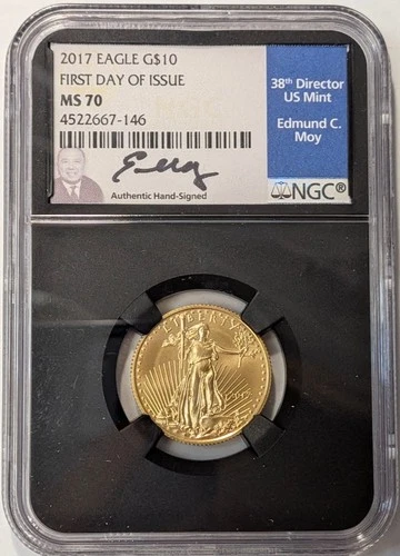 2017 American Gold Eagle 1/4 oz — photo from the most recent tracked eBay sale