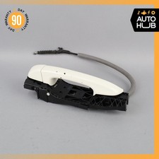 11-18 Porsche Cayenne 958 Front Or Rear Right Exterior Door Handle White Oem