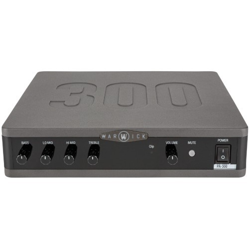 Warwick PA 300 Bass Power Amp Head with 4-Band Equalizer 300 Watt Neu 108390₽