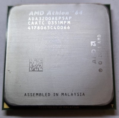 AMD Athlon 64 3200+ 2.4GHz Socket 939 (ADA3200AEP5AP)
