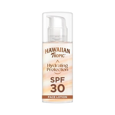 Hawaiian Tropic Sunscreen Sonnenschutz für das Gesicht LSF 30 UVA, 50 ml