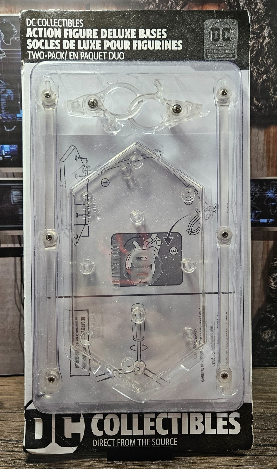 Deluxe Bases Pack Of 2 - Posing Diorama Display