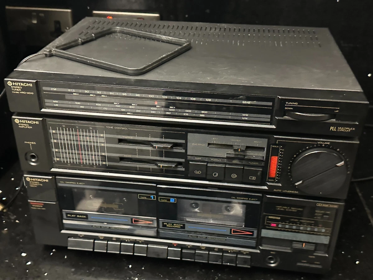 Hitachi SP-2812 Lecteur 8 Pistes Avec Radio AM/FM - Années 70 - Pour Pièces - Japon