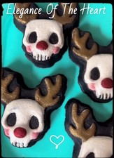 Elegance Of The Heart bath bomb Reindeer Skull Antler Bathbombs for bath