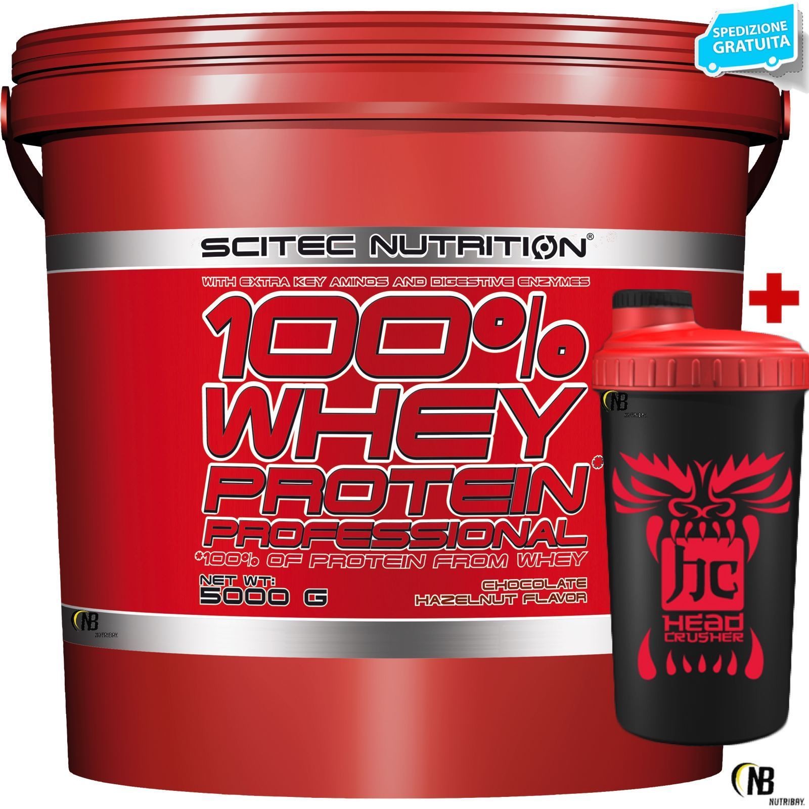 Scitec Nutrition 100% Whey Protein Professional 5kg: Massima Resa