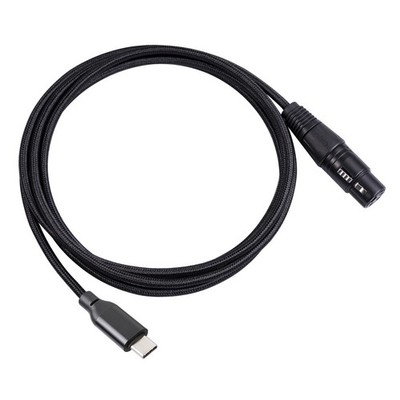 USB Typ C auf XLR-Adapter Typ C-Stecker auf 3-Polige XLR-Buchse Mikrofonkab5973